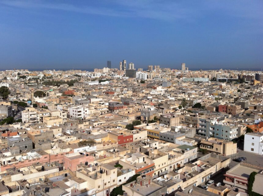 منظر عام للعاصمة الليبية طرابلس