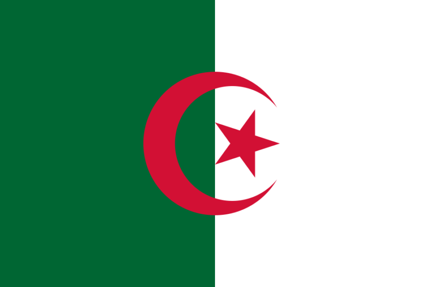 علم الجمهورية الجزائرية