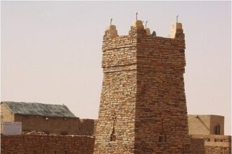 مسجد شنقيط التاريخي في ولاية آدرار بالداخل الموريتاني